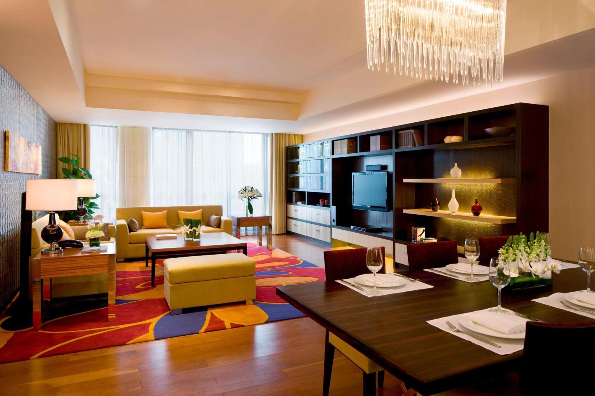 The Sandalwood Beijing Marriott Executive Apartments Exterior photo