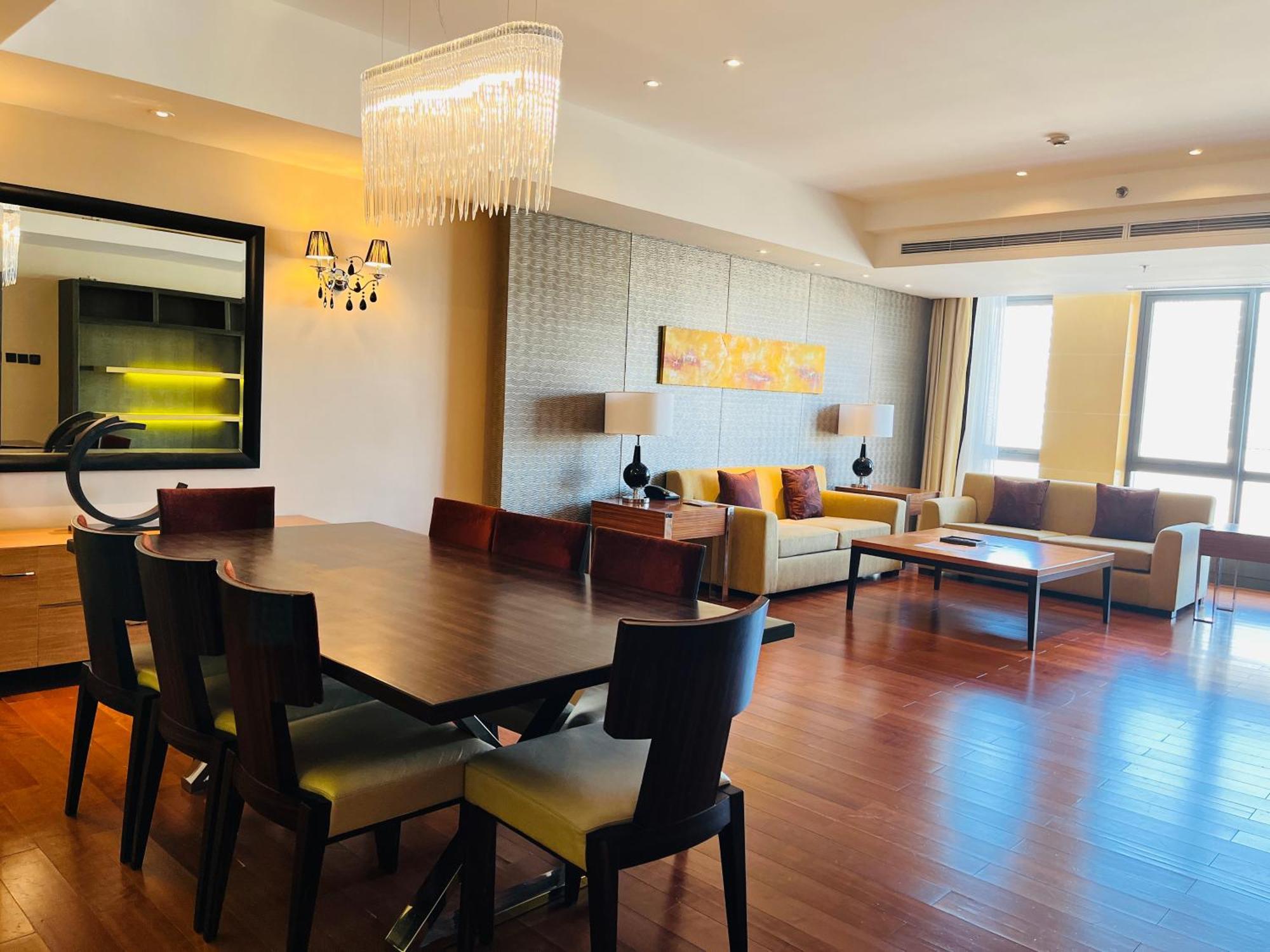 The Sandalwood Beijing Marriott Executive Apartments Exterior photo